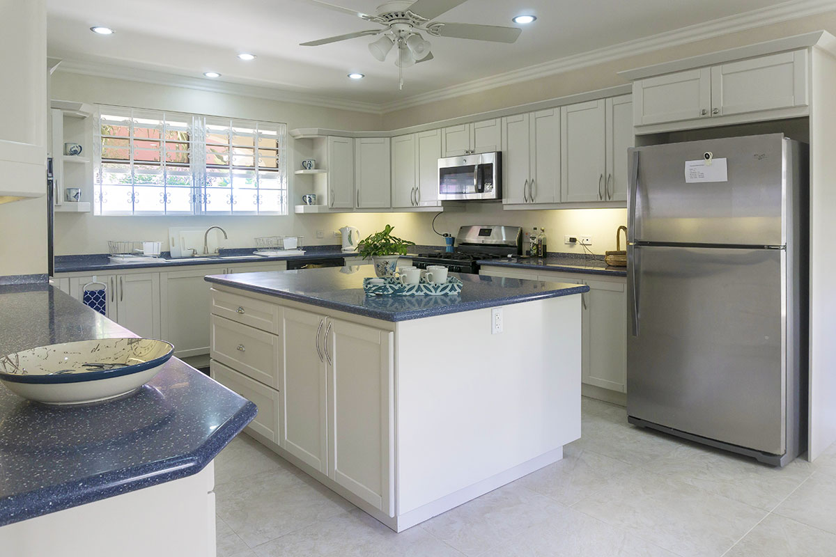 Fully Equipped Kitchen Sandgate House Barbados Vacation Rentals